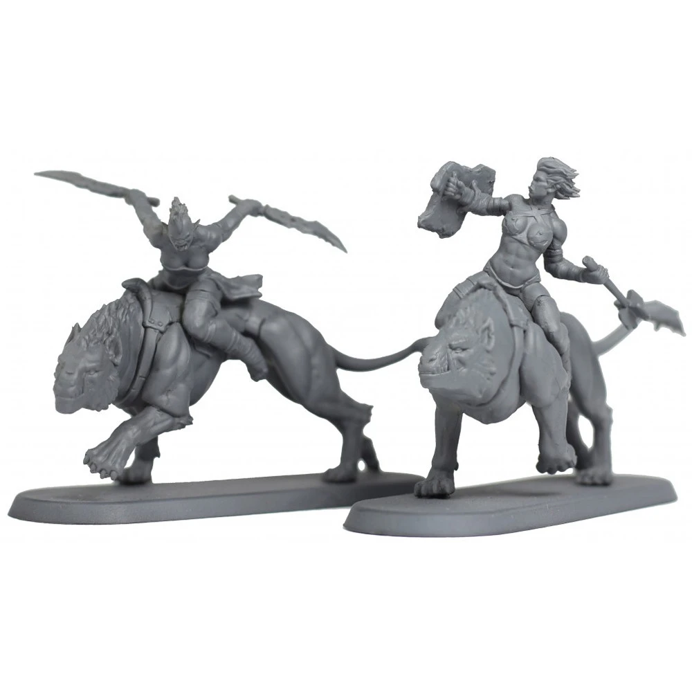 Armies & Heroes: Female Wolfriders (30mm Scale) (Preorder) 3 Armies & Heroes: Female Wolfriders (30mm Scale) (Preorder)