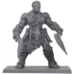 Armies & Heroes: Savage Orc Female Champion V2 (70mm Scale) (Preorder)