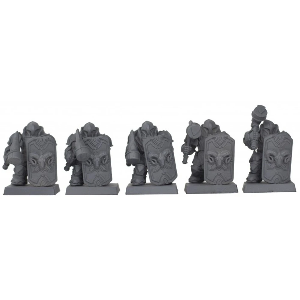 Armies & Heroes: Armored Dwarves (30mm Scale) (Preorder) 3 Armies & Heroes: Armored Dwarves (30mm Scale) (Preorder)