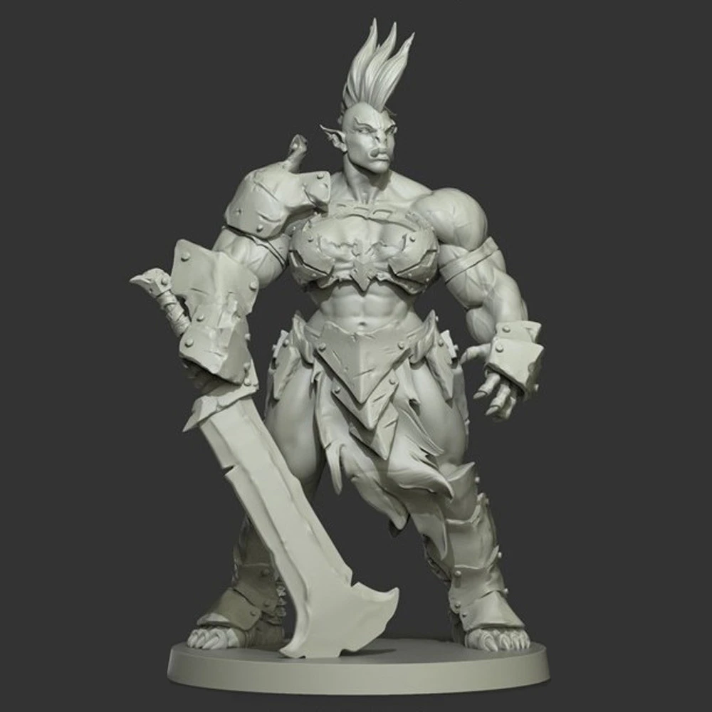 Armies & Heroes: Orc Female Boss (70mm Scale) (Preorder) 3 Armies & Heroes: Orc Female Boss (70mm Scale) (Preorder)