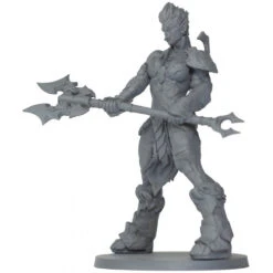 Armies & Heroes: Orc Female Champion (70mm Scale) (Preorder)